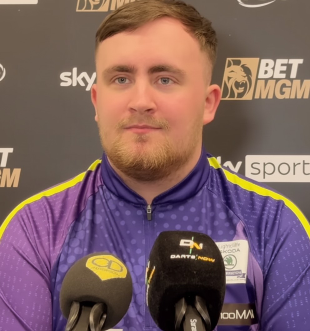 LUKE LITTLER'S CHEEKY DIG AT NOTTINGHAM FOREST FANS SPARKS BOOS AT PREMIER LEAGUE DARTS